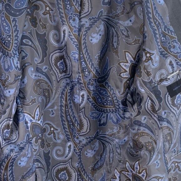 Andrew Fezza Size 40R Men's Two Button Sport Coat Blazer Jacket Gray Business - Picture 9 of 13